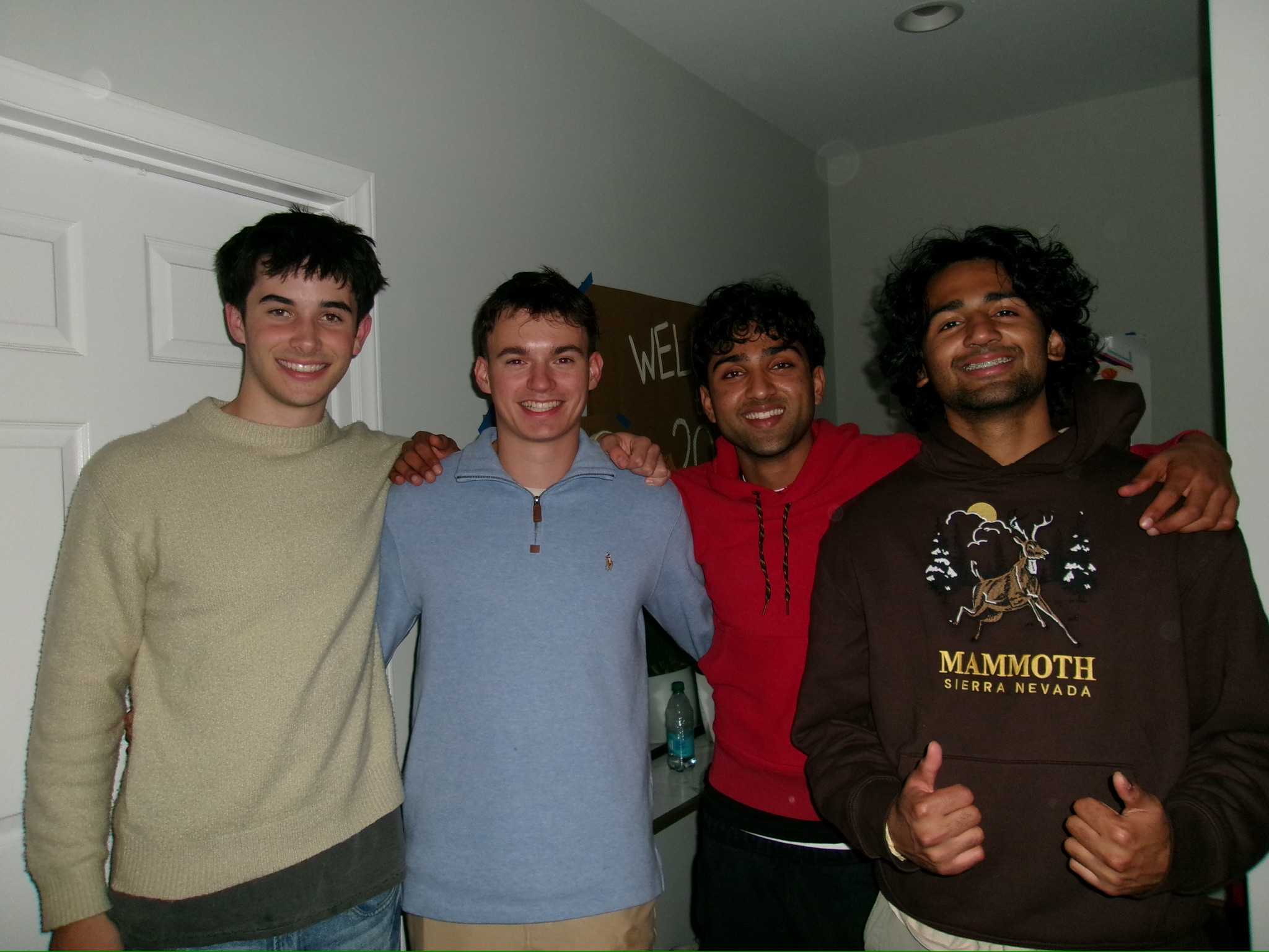 Sakethram with friends at a gathering
